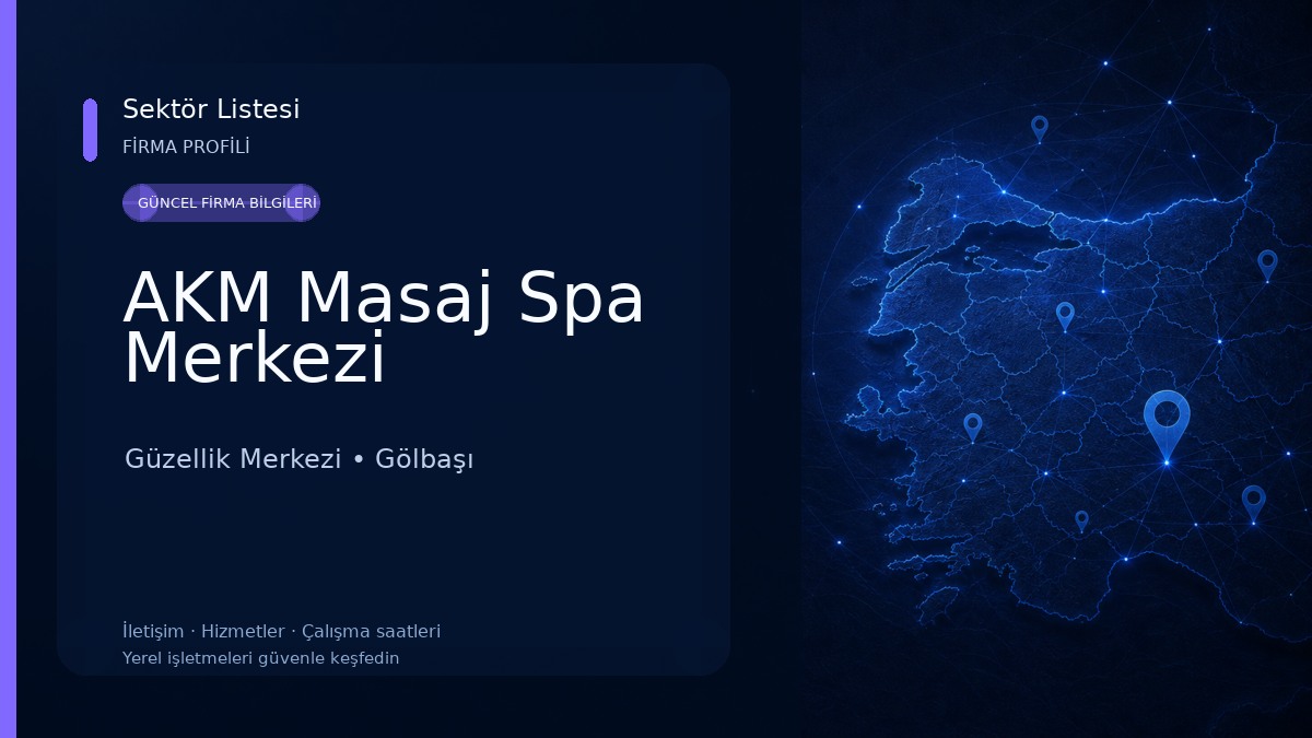 AKM Masaj Spa Merkezi Güzellik Merkezi