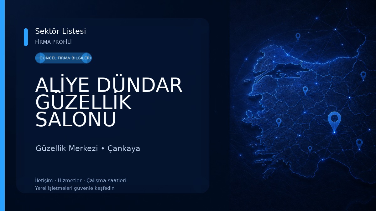 ALİYE DÜNDAR GÜZELLİK SALONU Güzellik Merkezi