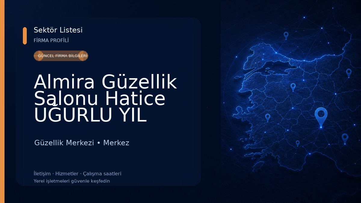Almira Güzellik Salonu Hatice UĞURLU YIL