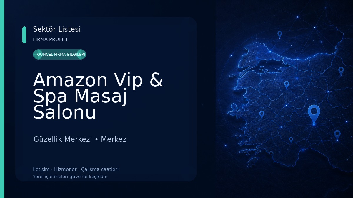 Amazon Vip & Spa Masaj Salonu Güzellik Merkezi