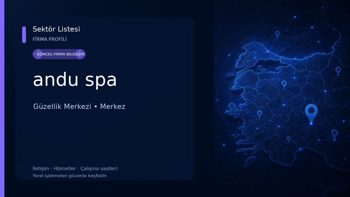 andu spa Güzellik Merkezi