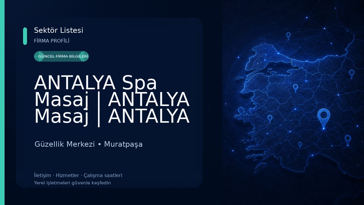 ANTALYA Spa Masaj | ANTALYA Masaj | ANTALYA Masaj Salonu | ANTALYA Spa Güzellik Merkezi