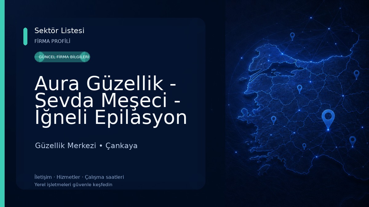 Aura Güzellik - Sevda Meşeci - İğneli Epilasyon Güzellik Merkezi