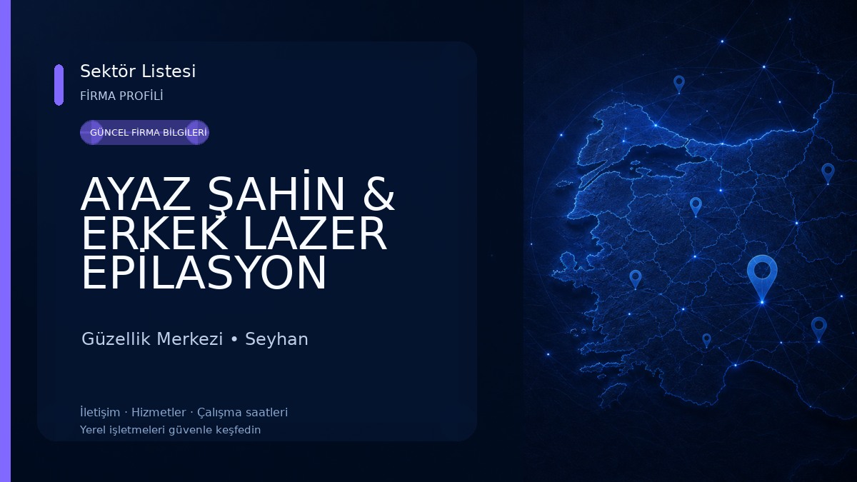 AYAZ ŞAHİN & ERKEK LAZER EPİLASYON