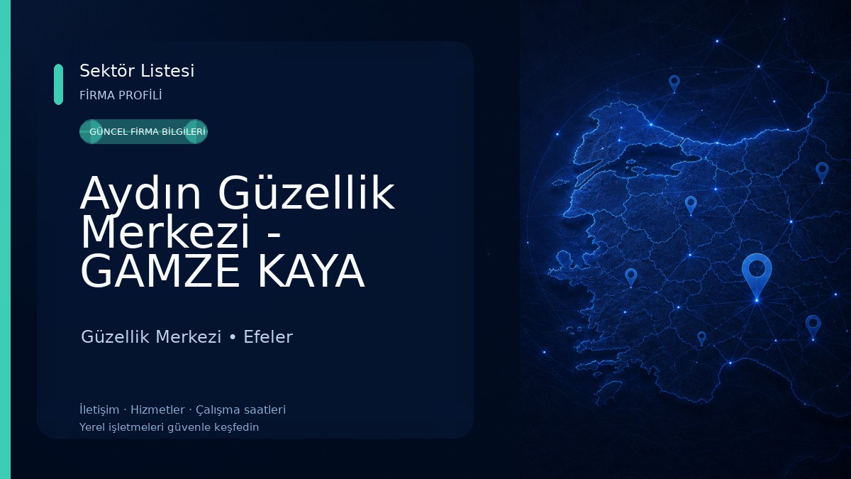 Aydın Güzellik Merkezi - GAMZE KAYA Güzellik Merkezi