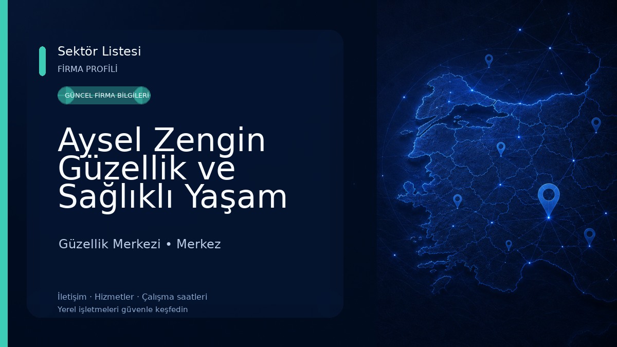 Aysel Zengin Güzellik ve Sağlıklı Yaşam Güzellik Merkezi