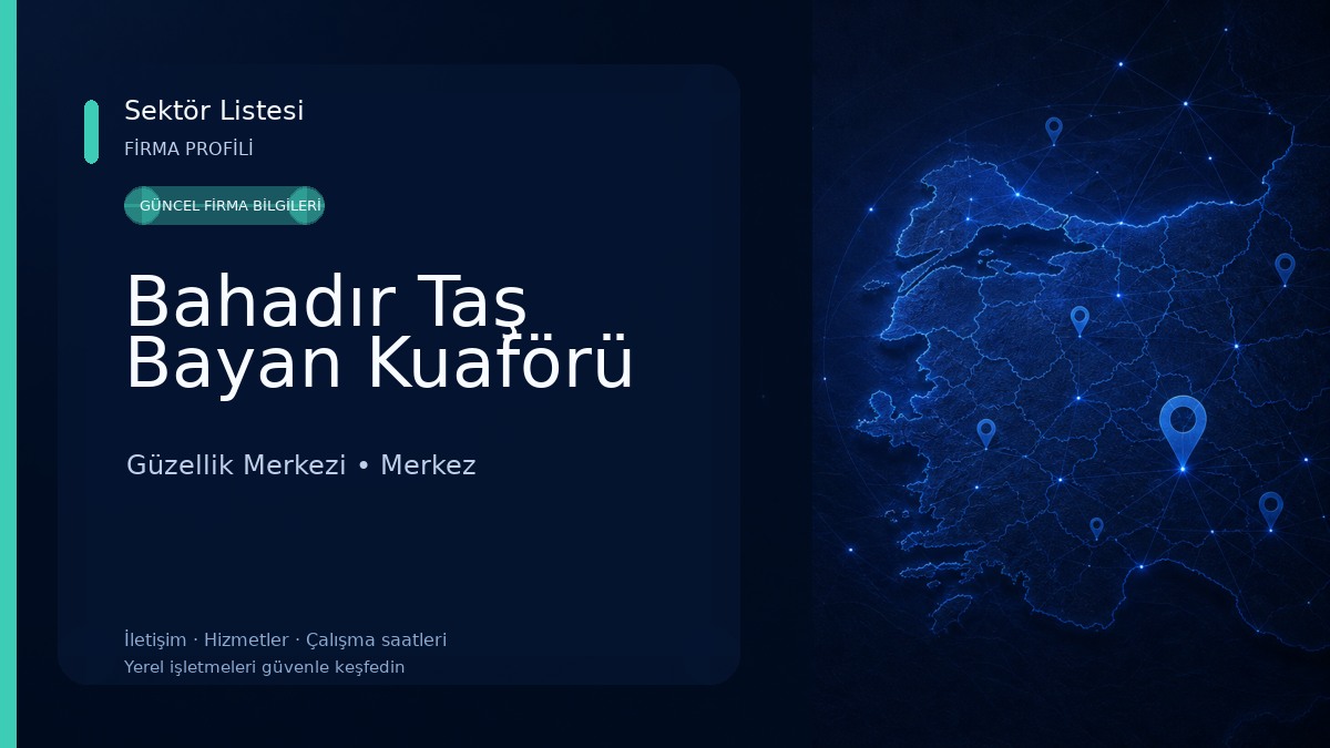 Bahadır Taş Bayan Kuaförü Güzellik Merkezi