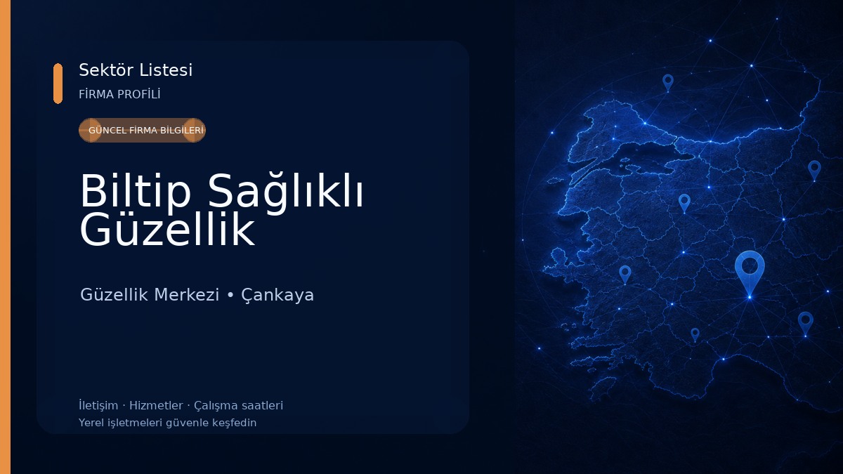 Biltip Sağlıklı Güzellik Güzellik Merkezi