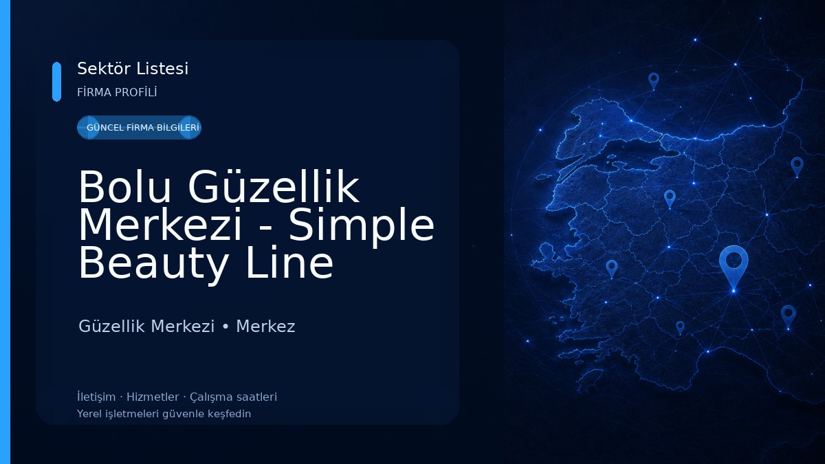 Bolu Güzellik Merkezi - Simple Beauty Line Güzellik Merkezi