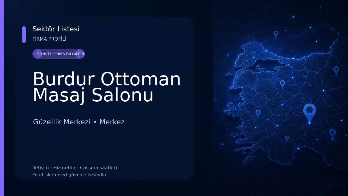 Burdur Ottoman Masaj Salonu