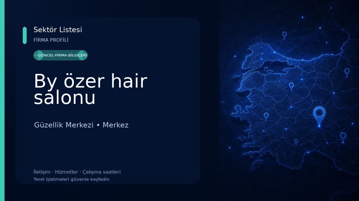 By özer hair salonu