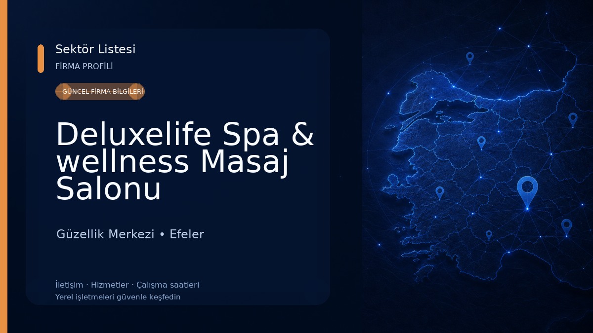 Deluxelife Spa & wellness Masaj Salonu Güzellik Merkezi