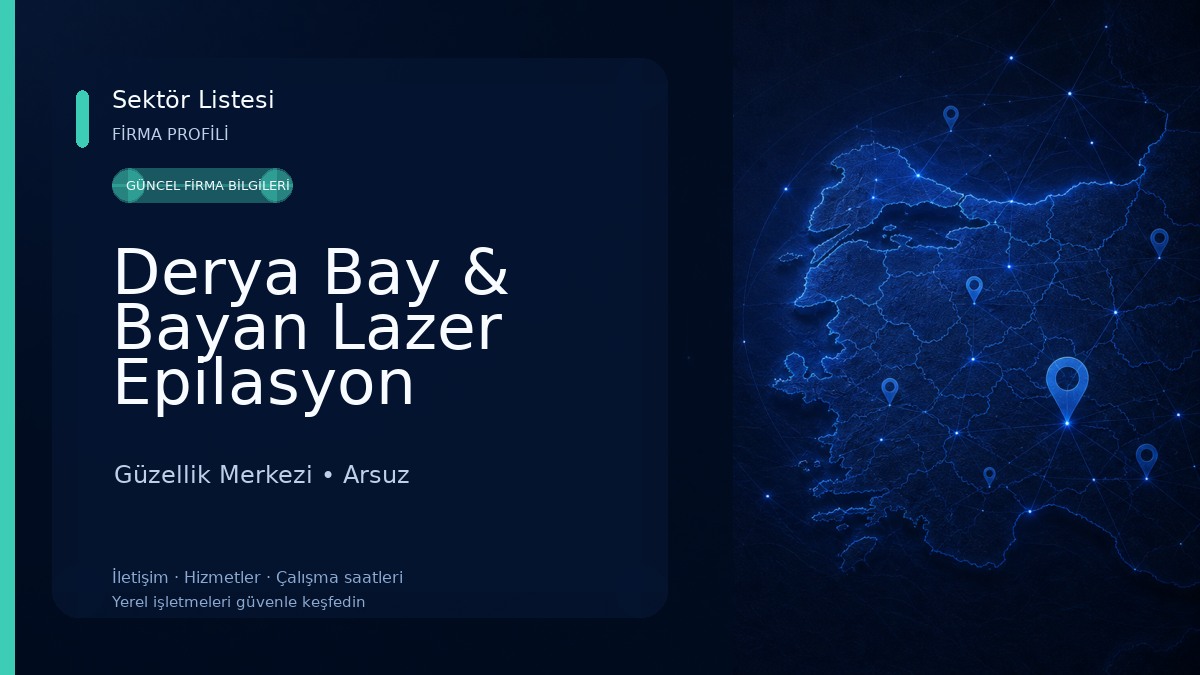 Derya Bay & Bayan Lazer Epilasyon Merkezi Güzellik Merkezi