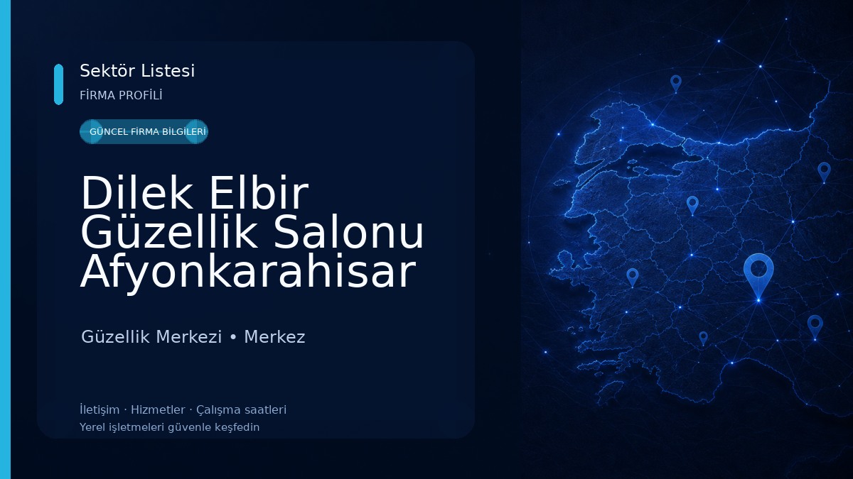 Dilek Elbir Güzellik Salonu Afyonkarahisar Yeşilyol Şube Güzellik Merkezi
