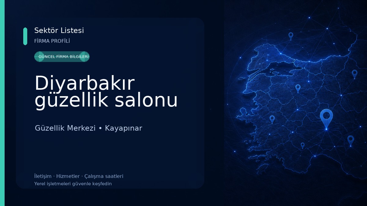 Diyarbakır güzellik salonu Güzellik Merkezi