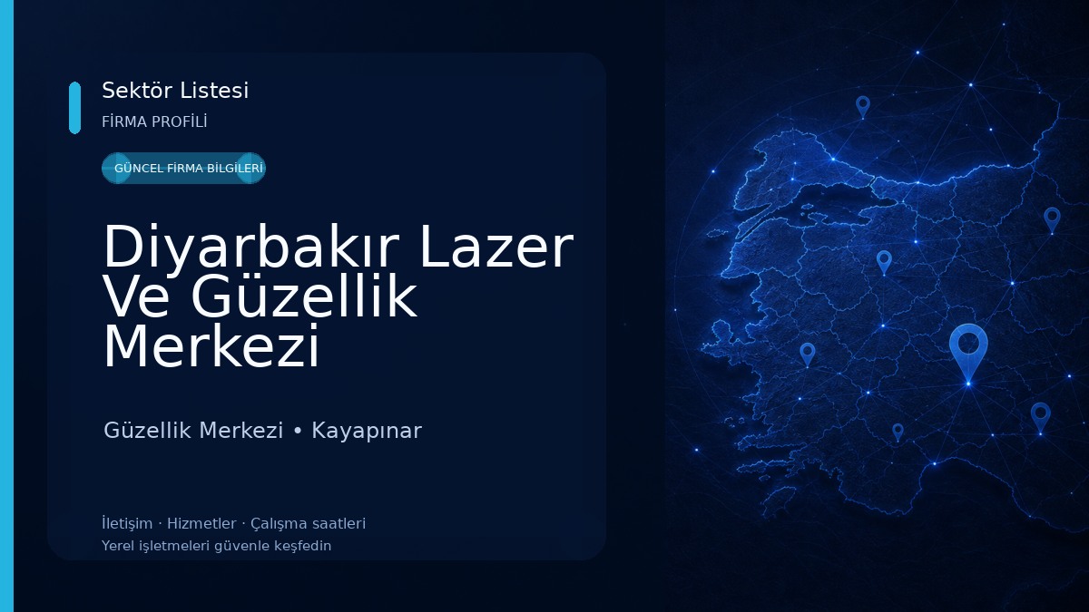 Diyarbakır Lazer Ve Güzellik Merkezi Güzellik Merkezi