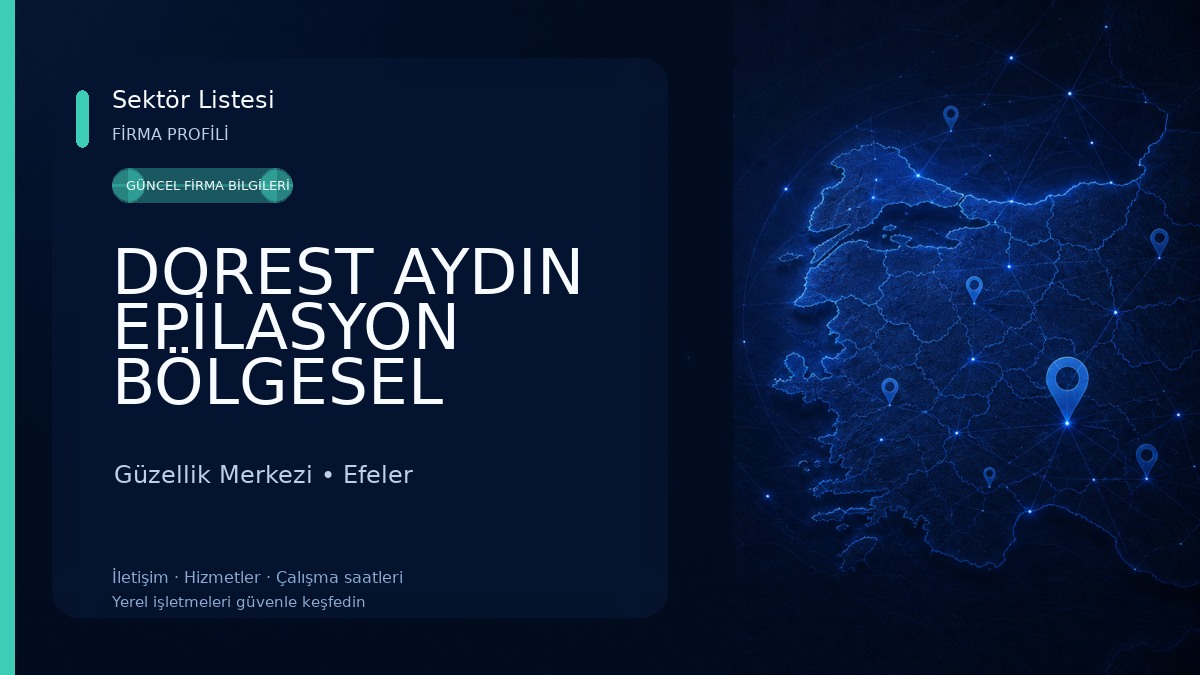 DOREST AYDIN EPİLASYON BÖLGESEL İNCELME CİLT BAKIMI Güzellik Merkezi