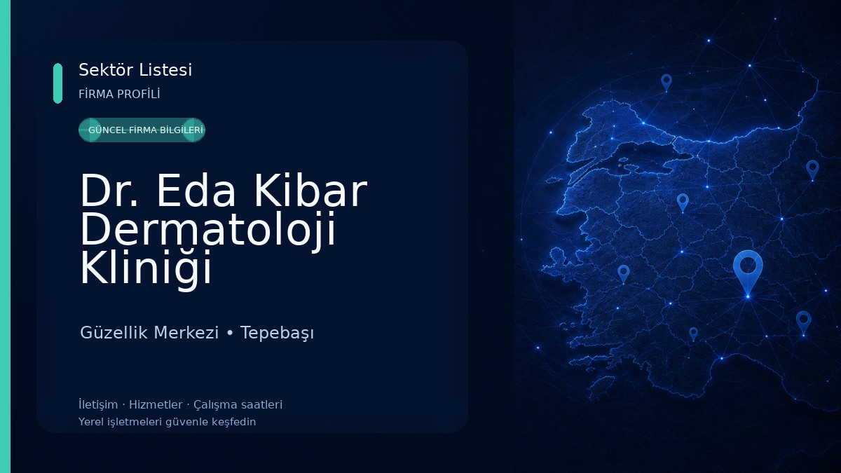 Dr. Eda Kibar Dermatoloji Kliniği