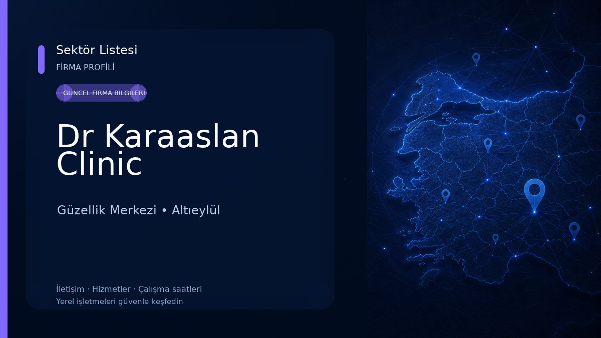 Dr Karaaslan Clinic Güzellik Merkezi
