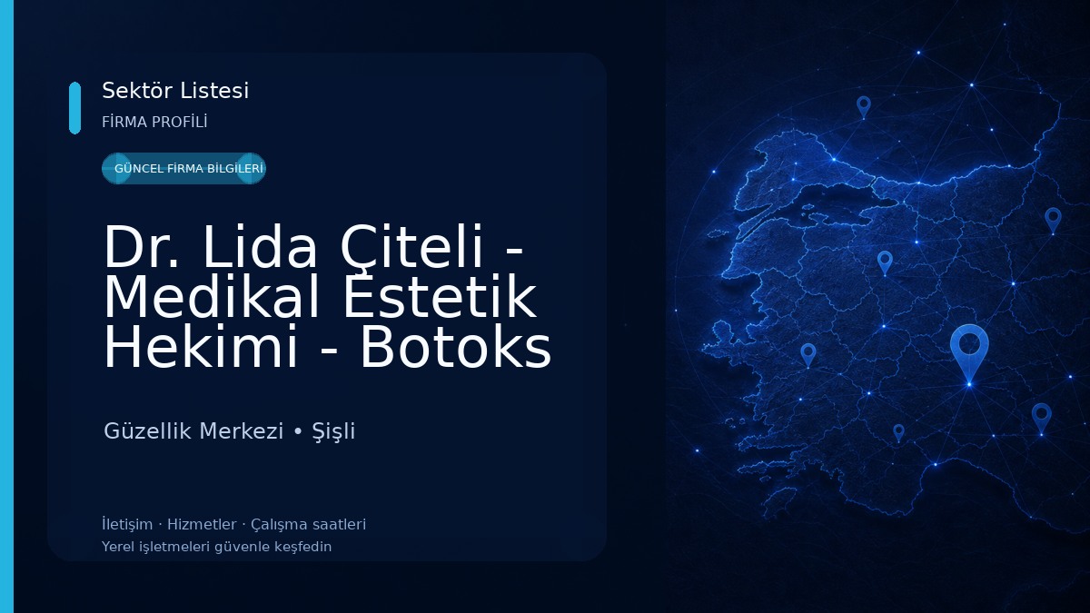 Dr. Lida Çiteli - Medikal Estetik Hekimi - Botoks - Dolgu - Morpheus 8 - Endolift X - Sıvı Yüz Germe Güzellik Merkezi