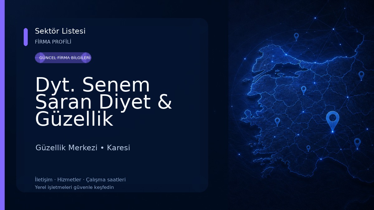 Dyt. Senem Saran Diyet & Güzellik Güzellik Merkezi