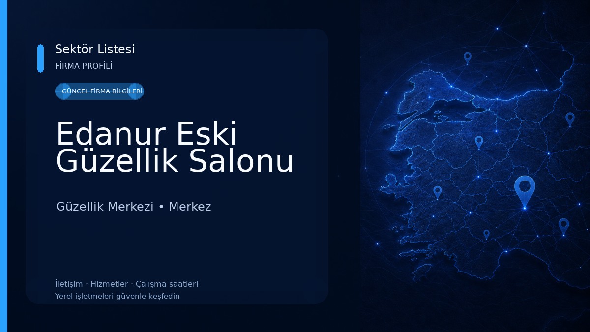 Edanur Eski Güzellik Salonu