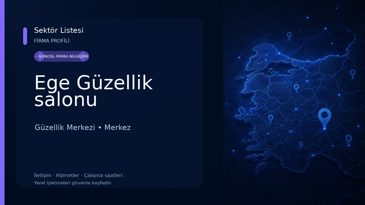 Ege Güzellik salonu