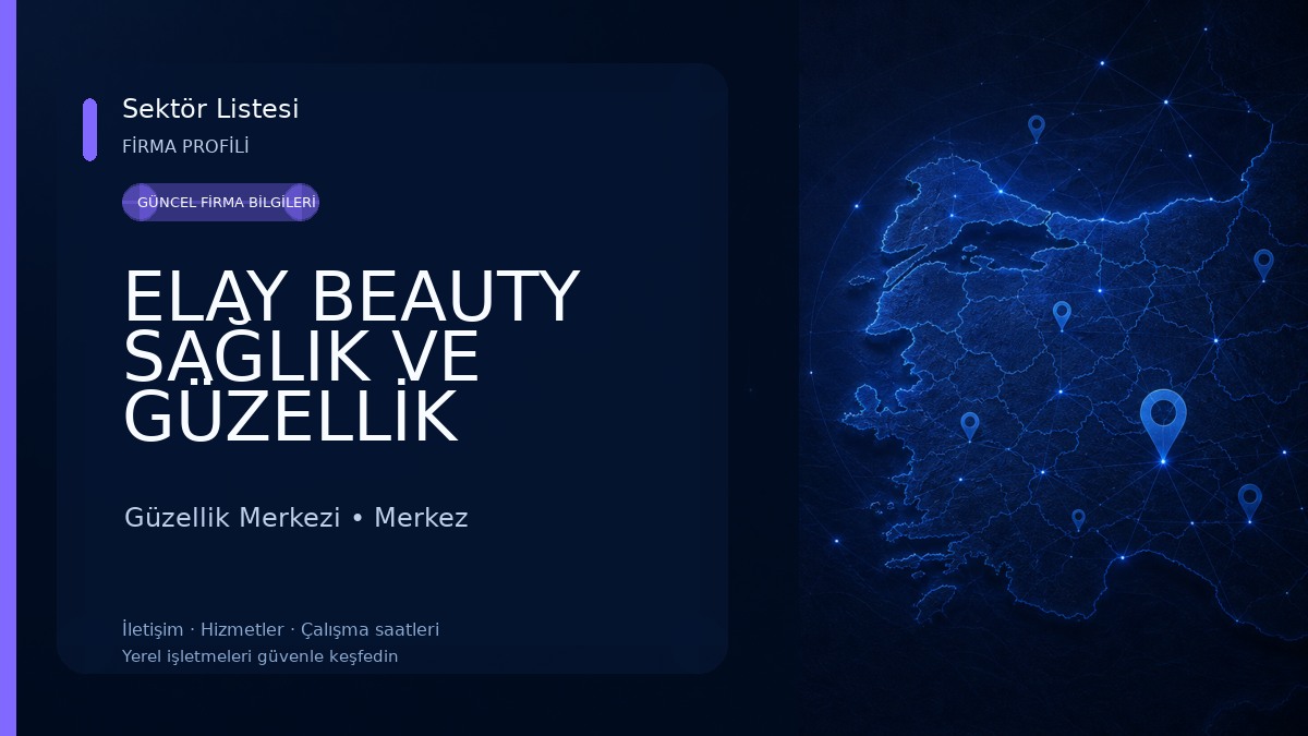 ELAY BEAUTY SAĞLIK VE GÜZELLİK MERKEZİ / DİYESYEN ELİF YAVUZ ÖLÇER Güzellik Merkezi
