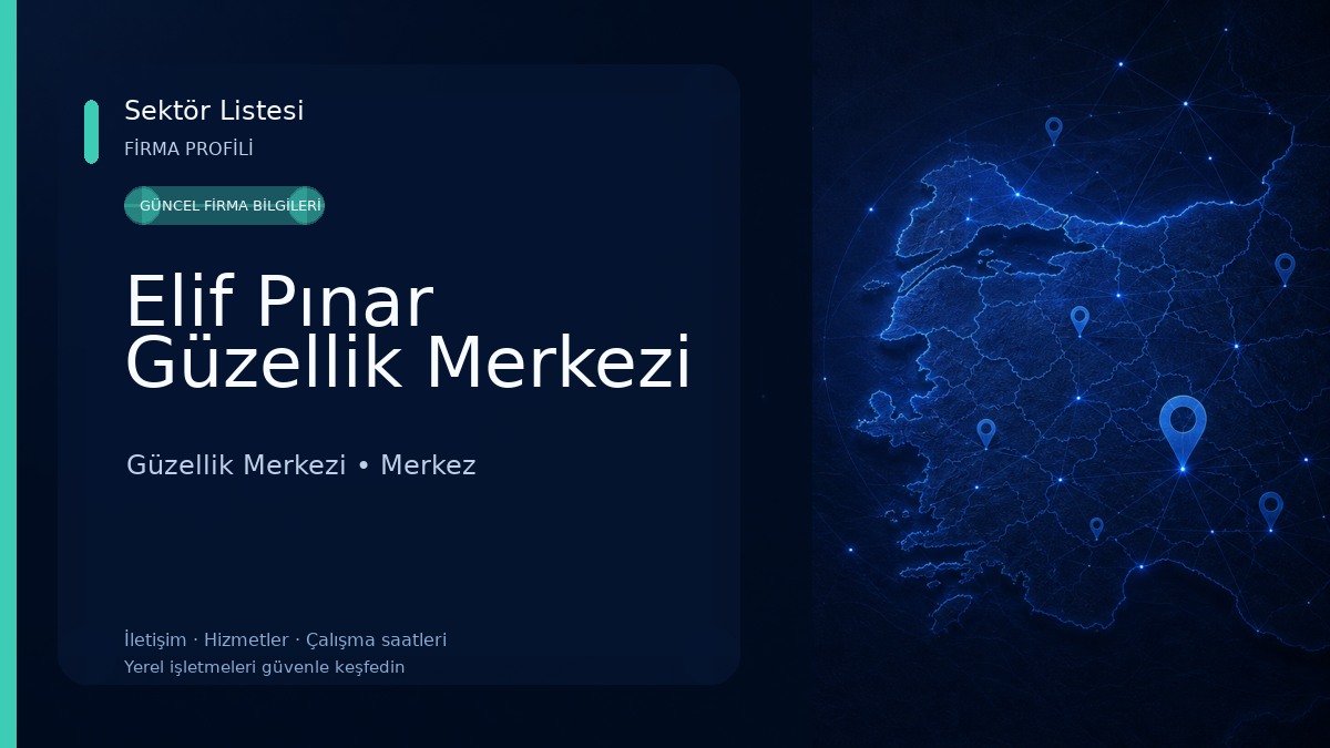 Elif Pınar Güzellik Merkezi Güzellik Merkezi