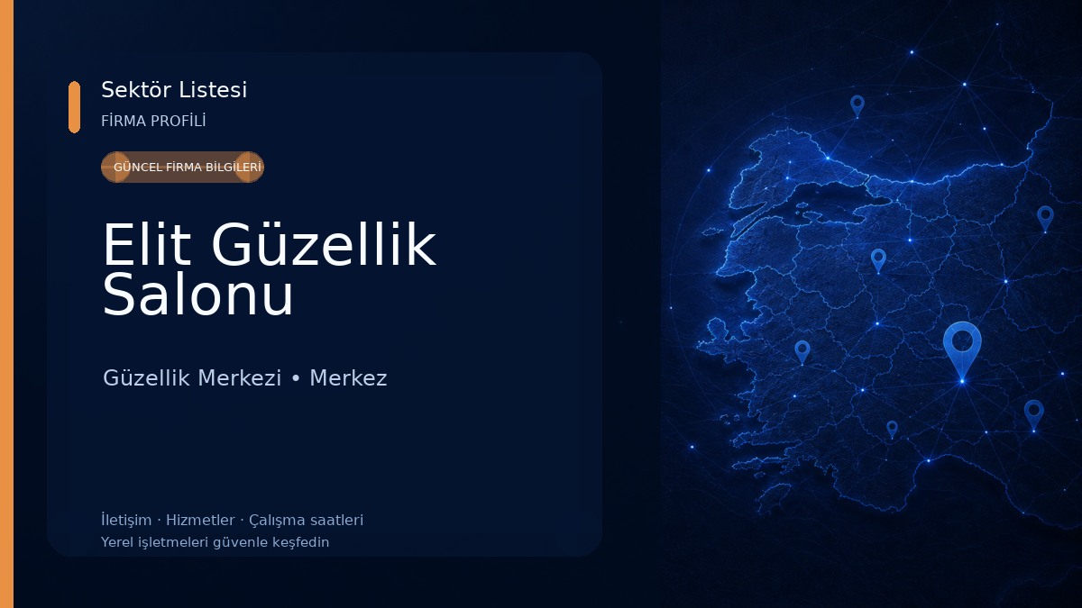 Elit Güzellik Salonu Güzellik Merkezi