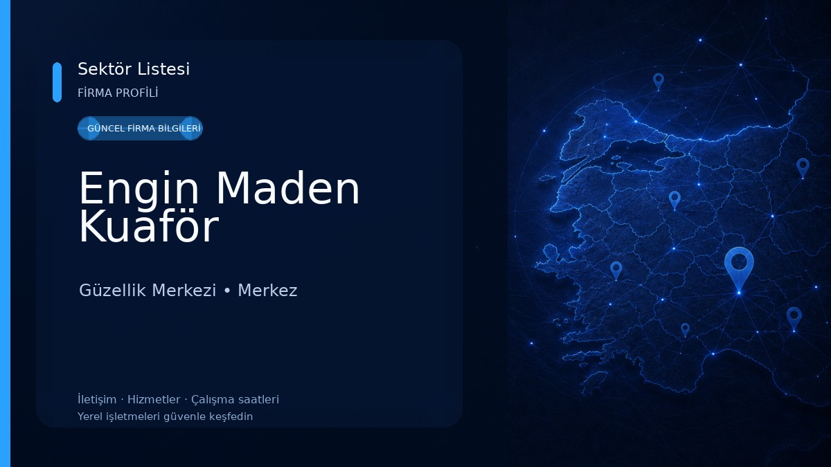 Engin Maden Kuaför