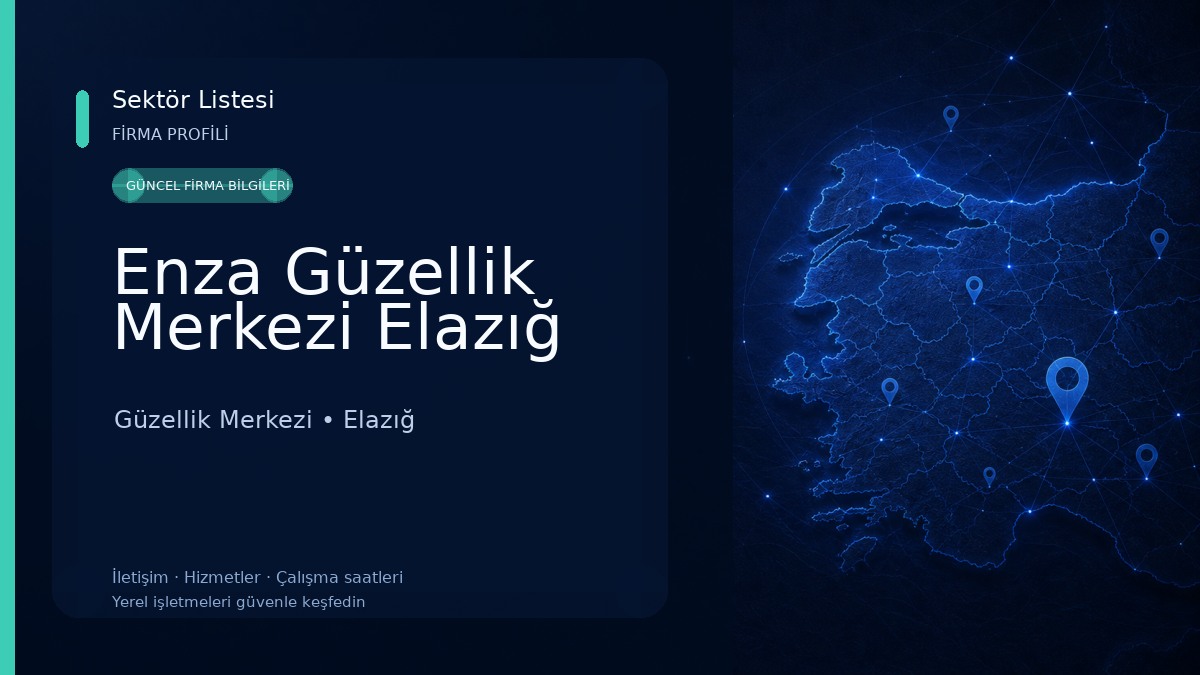 Enza Güzellik Merkezi Elazığ Güzellik Merkezi