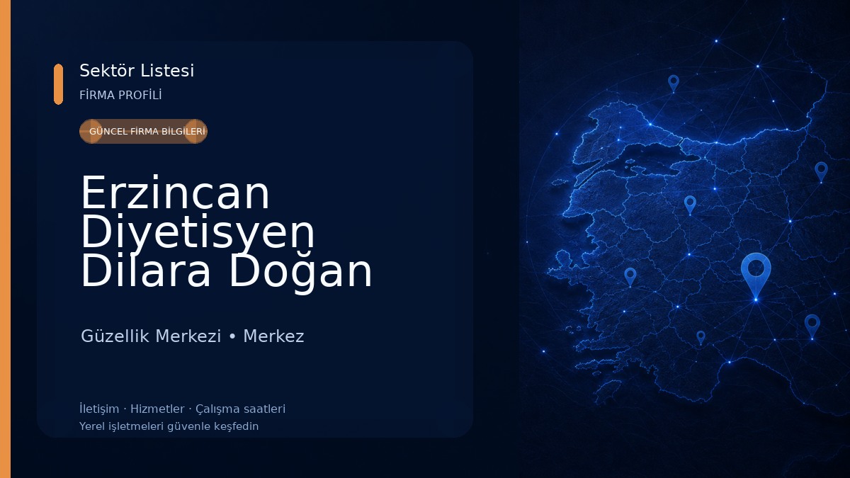 Erzincan Diyetisyen Dilara Doğan Güzellik Merkezi