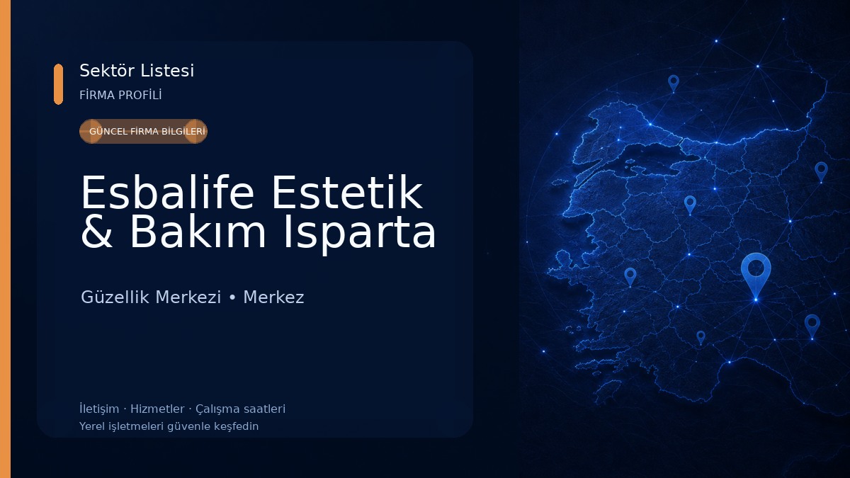 Esbalife Estetik & Bakım Isparta