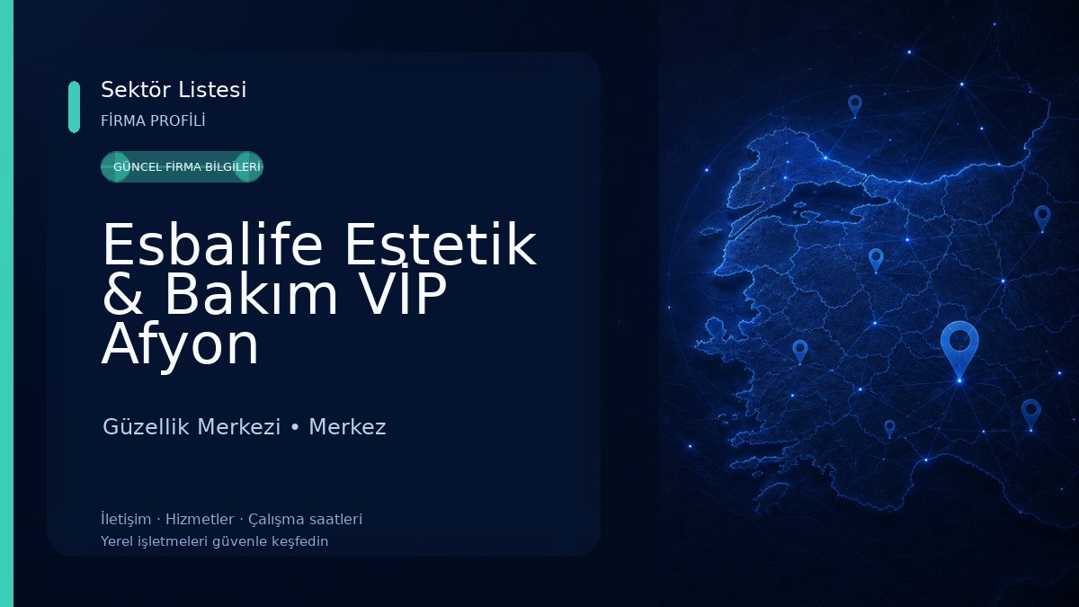 Esbalife Estetik & Bakım VİP Afyon Güzellik Merkezi