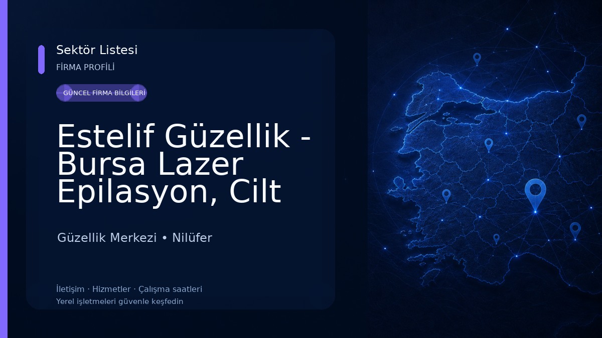 Estelif Güzellik - Bursa Lazer Epilasyon, Cilt Bakım ve El Ayak Bakım Merkezi Güzellik Merkezi