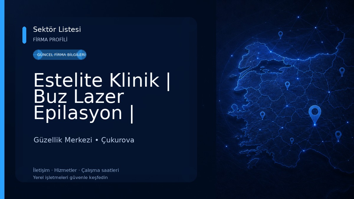 Estelite Klinik | Buz Lazer Epilasyon | Botoks | Dudak Dolgusu | Terleme Tedavisi Güzellik Merkezi