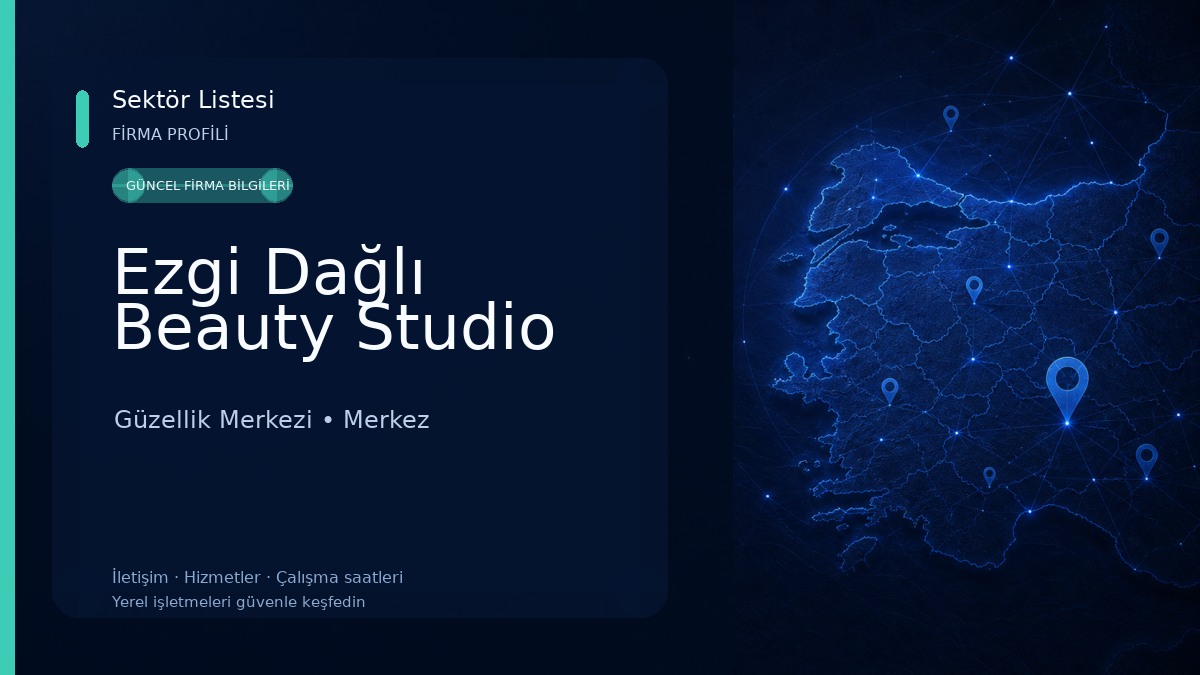 Ezgi Dağlı Beauty Studio Güzellik Merkezi