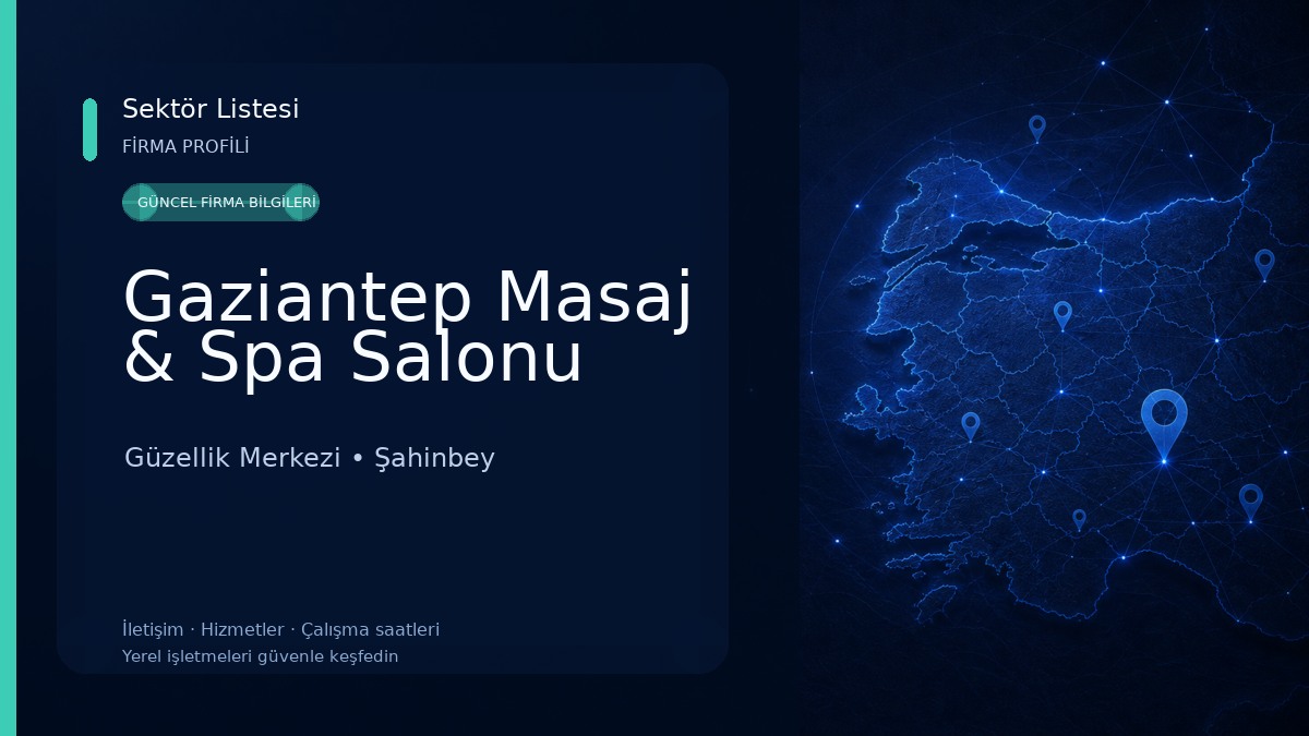 Gaziantep Masaj & Spa Salonu