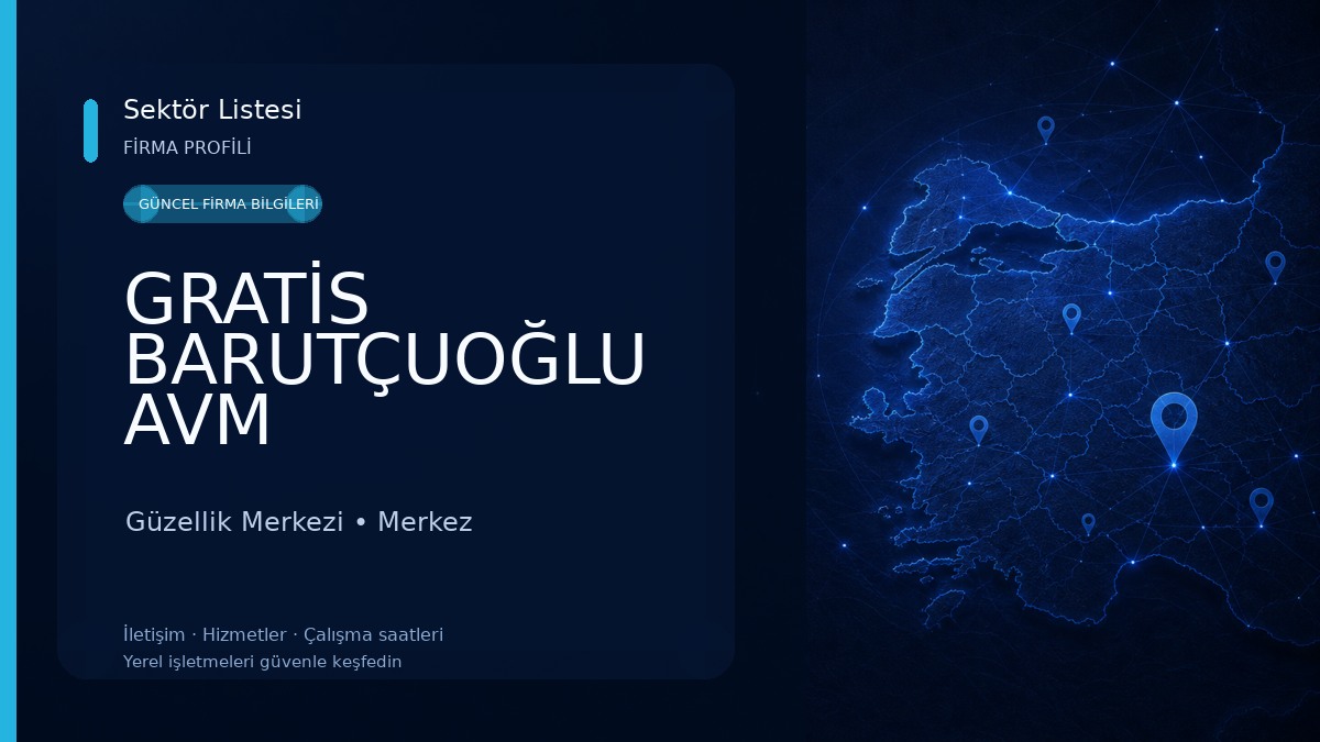 GRATİS BARUTÇUOĞLU AVM
