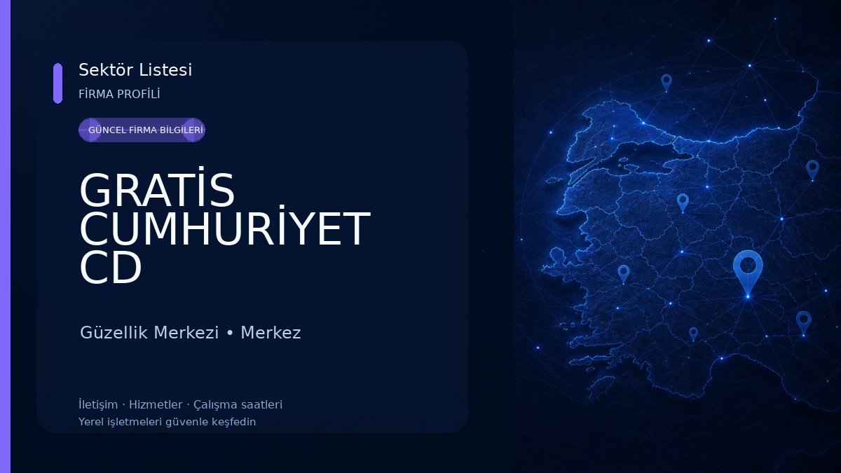 GRATİS CUMHURİYET CD Güzellik Merkezi