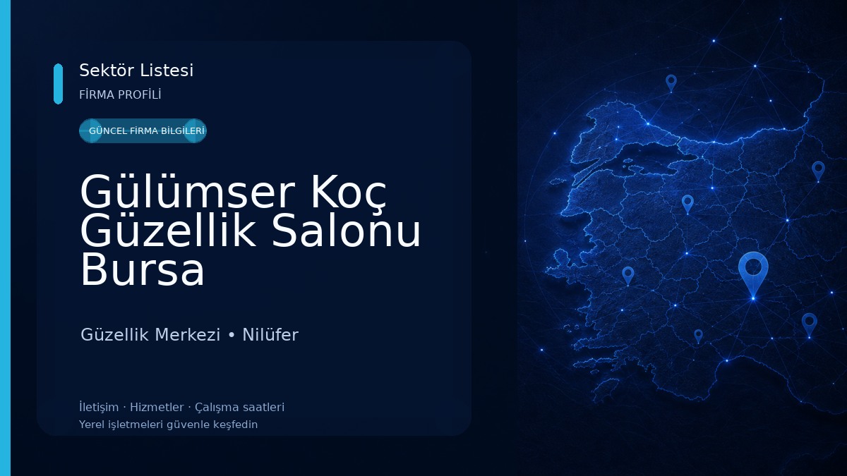 Gülümser Koç Güzellik Salonu Bursa Güzellik Merkezi