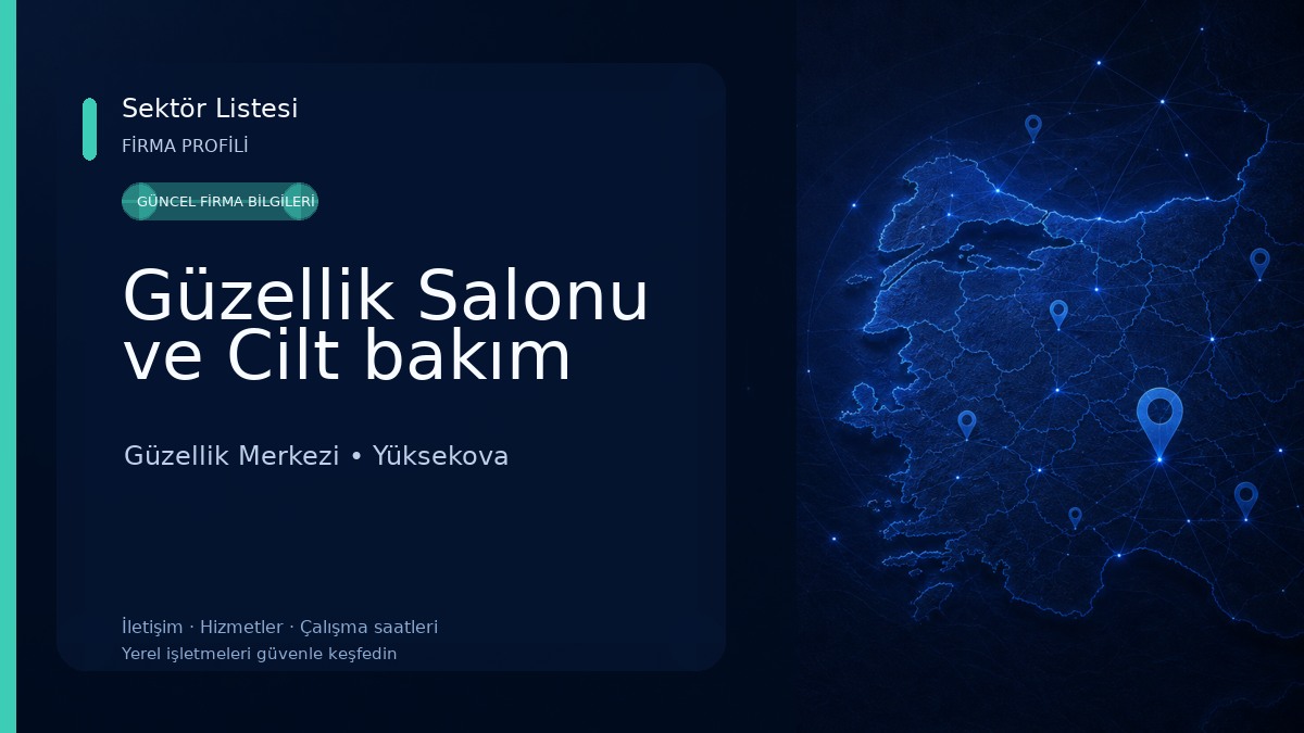 Güzellik Salonu ve Cilt bakım Güzellik Merkezi