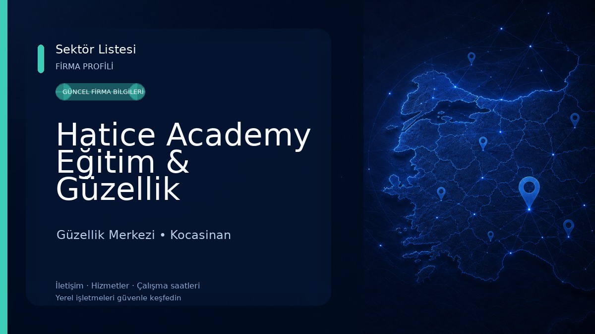 Hatice Academy Eğitim & Güzellik Güzellik Merkezi
