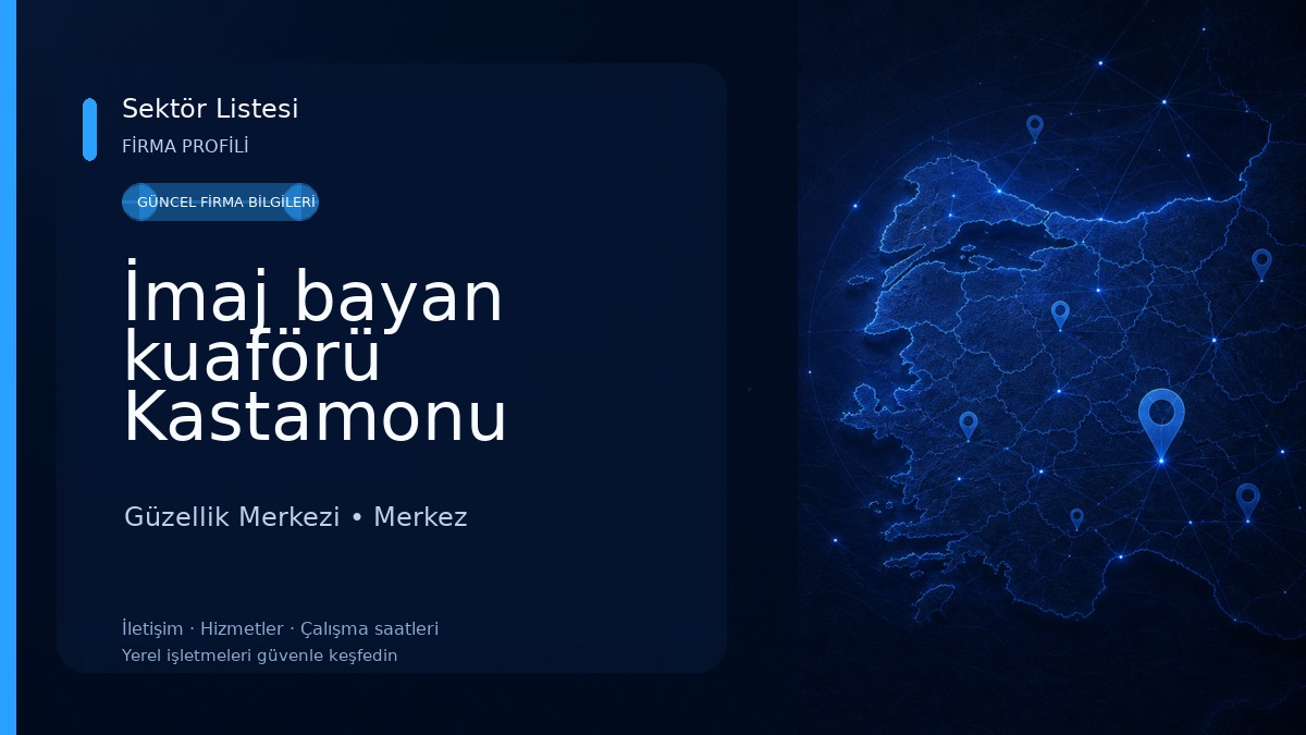 İmaj bayan kuaförü Kastamonu
