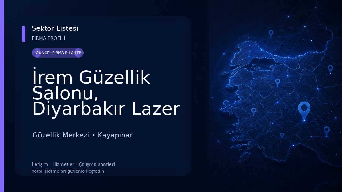 İrem Güzellik Salonu, Diyarbakır Lazer Epilasyon & Cilt Bakımı