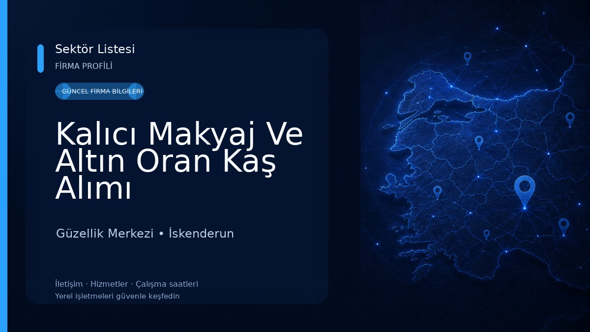 Kalıcı Makyaj Ve Altın Oran Kaş Alımı