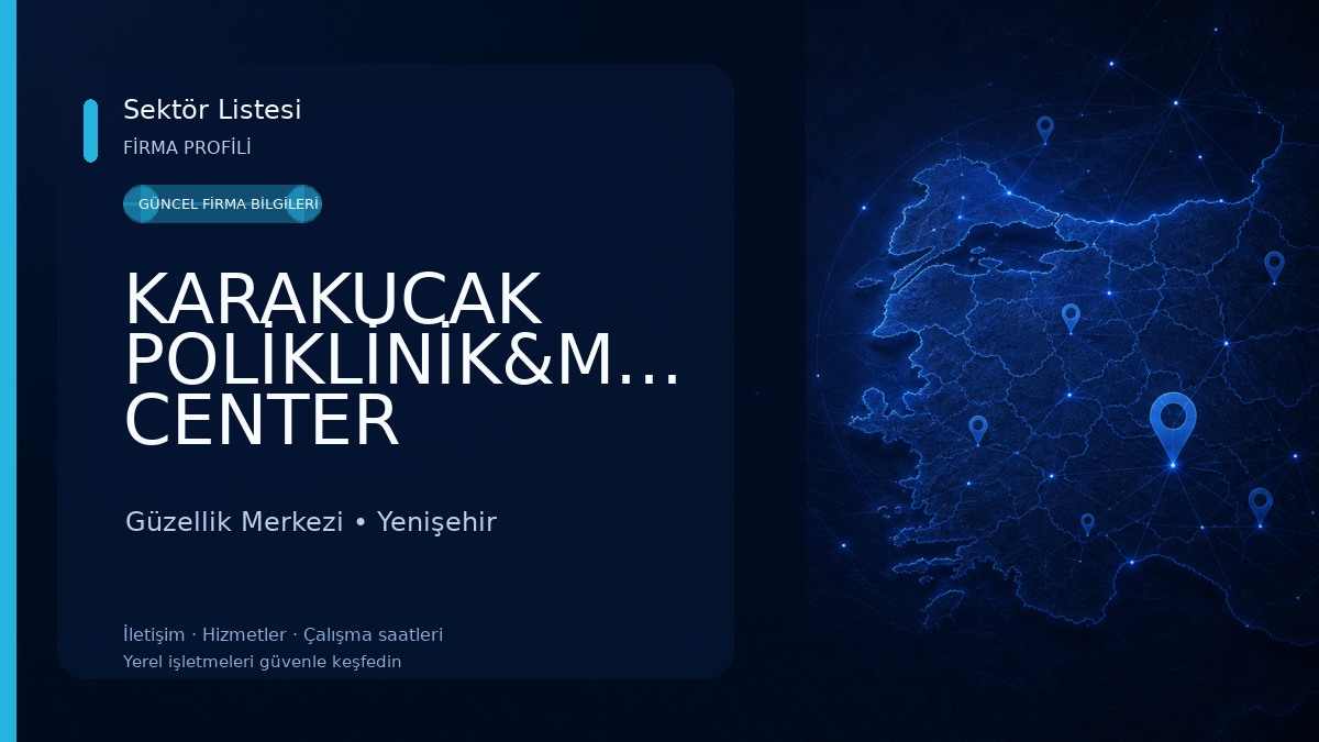 KARAKUCAK POLİKLİNİK&MEZO CENTER ESTETİK GÜZELLİK MERKEZİ