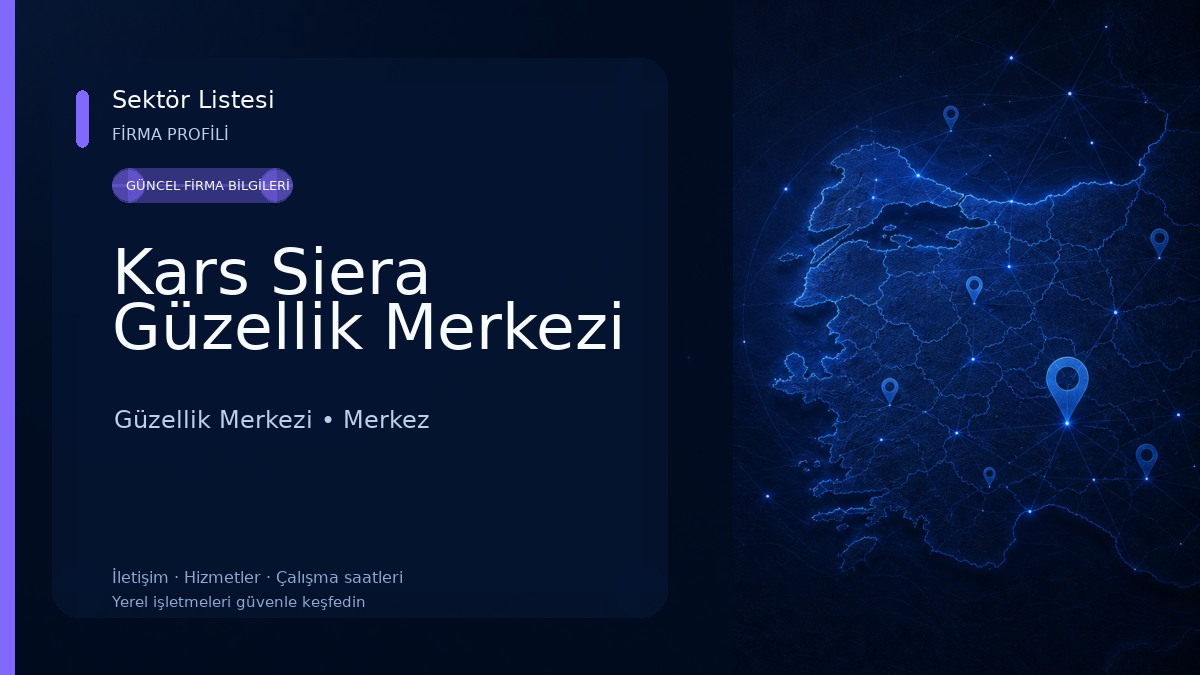 Kars Siera Güzellik Merkezi Güzellik Merkezi