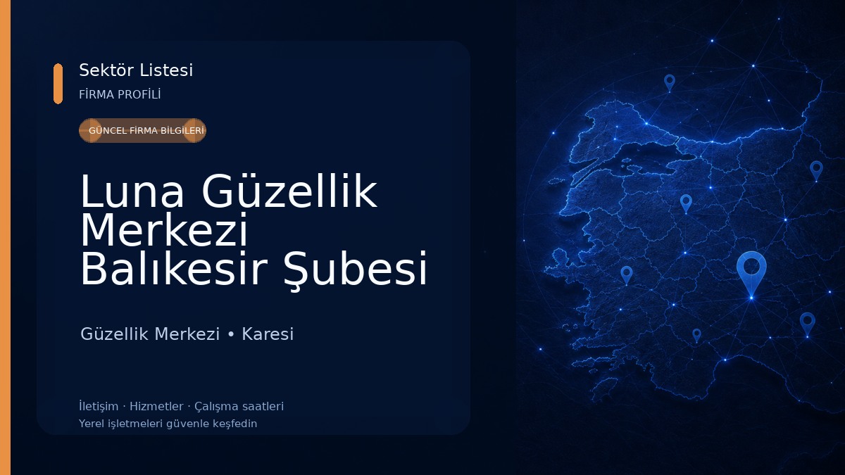 Luna Güzellik Merkezi Balıkesir Şubesi Güzellik Merkezi